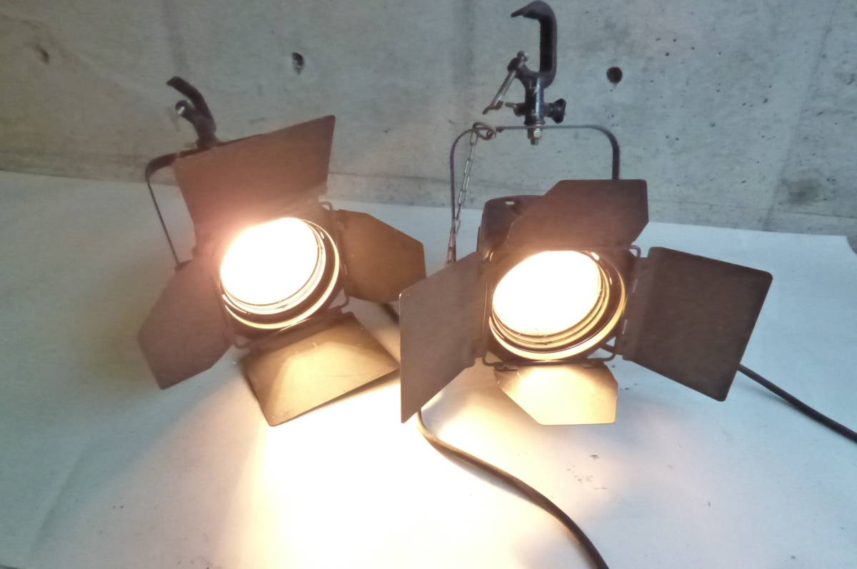 ②2灯セットRDS龍電社 0.5KQS-Ⅱ Q-spot Light 125V-500W Qスポット