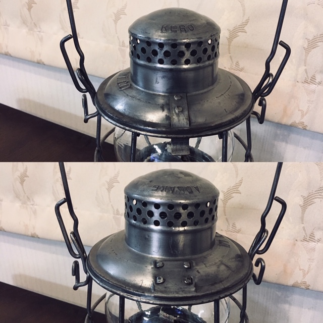 Adams & Westlake KERO Railroad Lantern フレネル赤ホヤ付 レイル