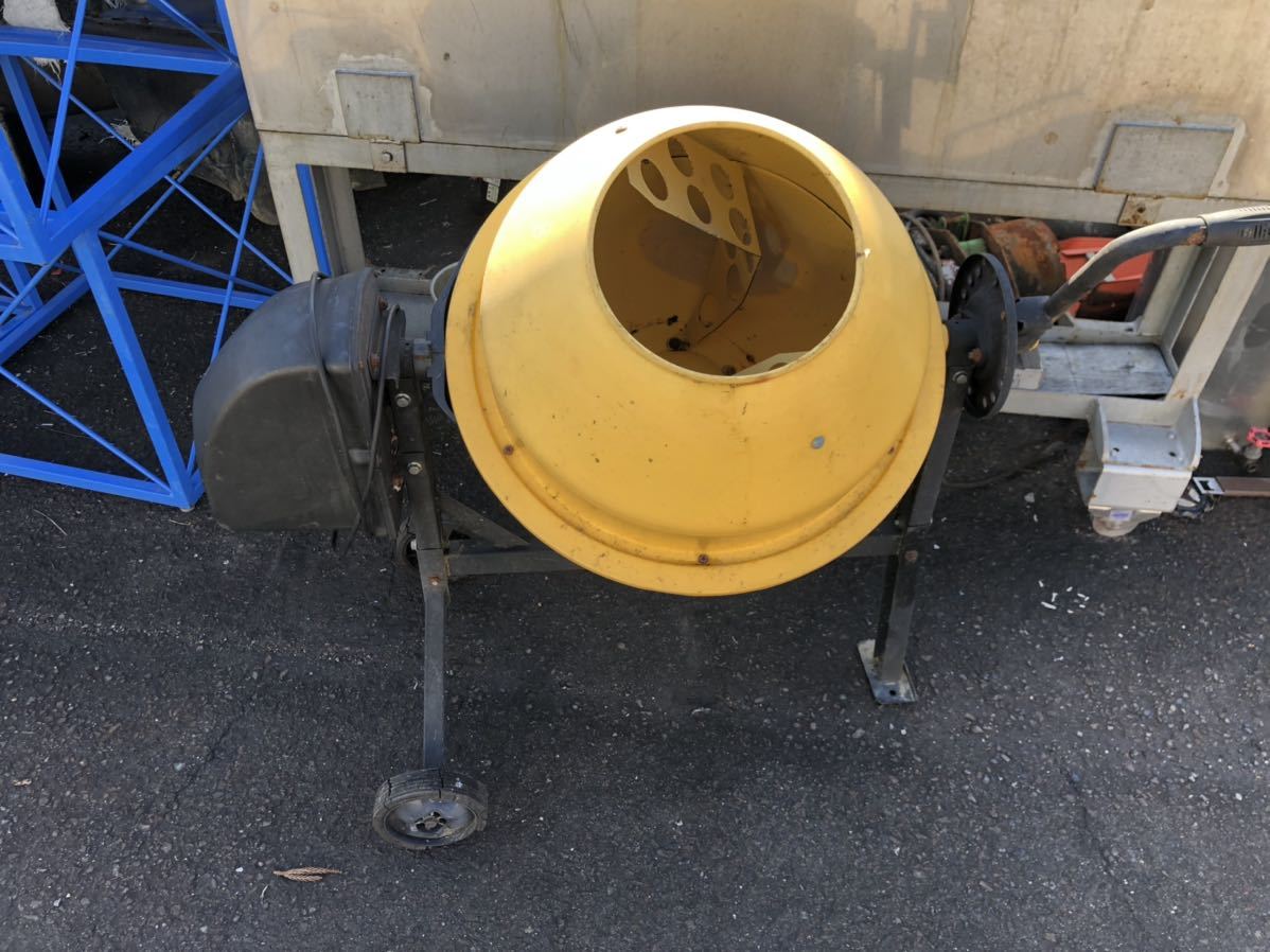  コンクリー ミキサー HCM225 容量 63リットル 撹拌機 かくはん ジャンク(撹拌（かくはん）機、ミキサー)｜売買されたオークション情報、yahooの商品情報をアーカイブ公開 - オークファン 撹拌（かくはん）機、ミキサー
