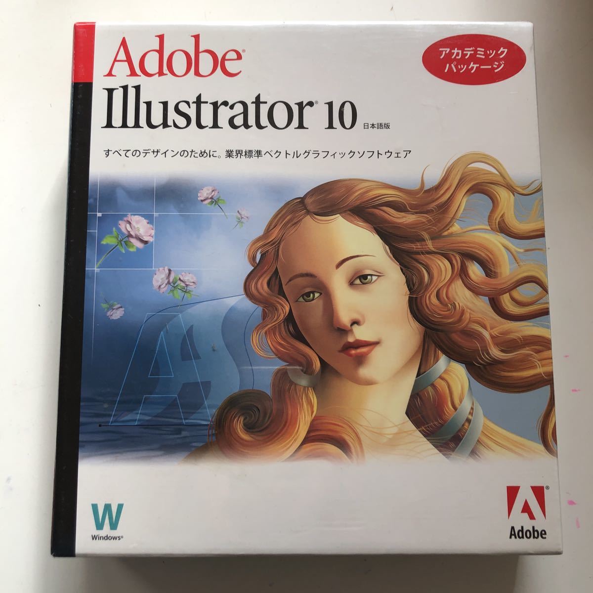 Adobe Illustrator 10 Windows版 アドビイラストレーター 日本語版 未 