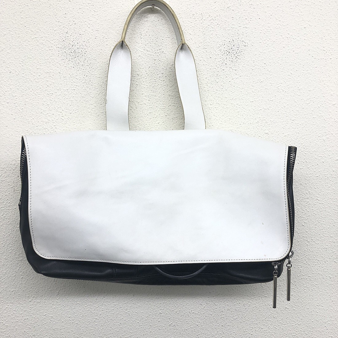 3.1 Phillip Lim フィリップリム バイカラー レザー トートバッグ 