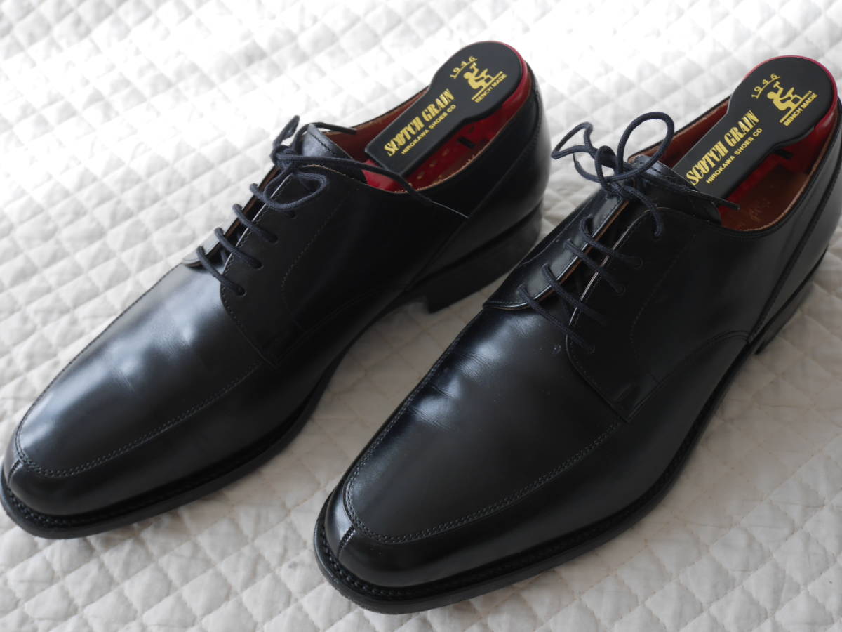艶黒本革極上品】スコッチグレイン 高級ビジネスシューズ 日本製正規品