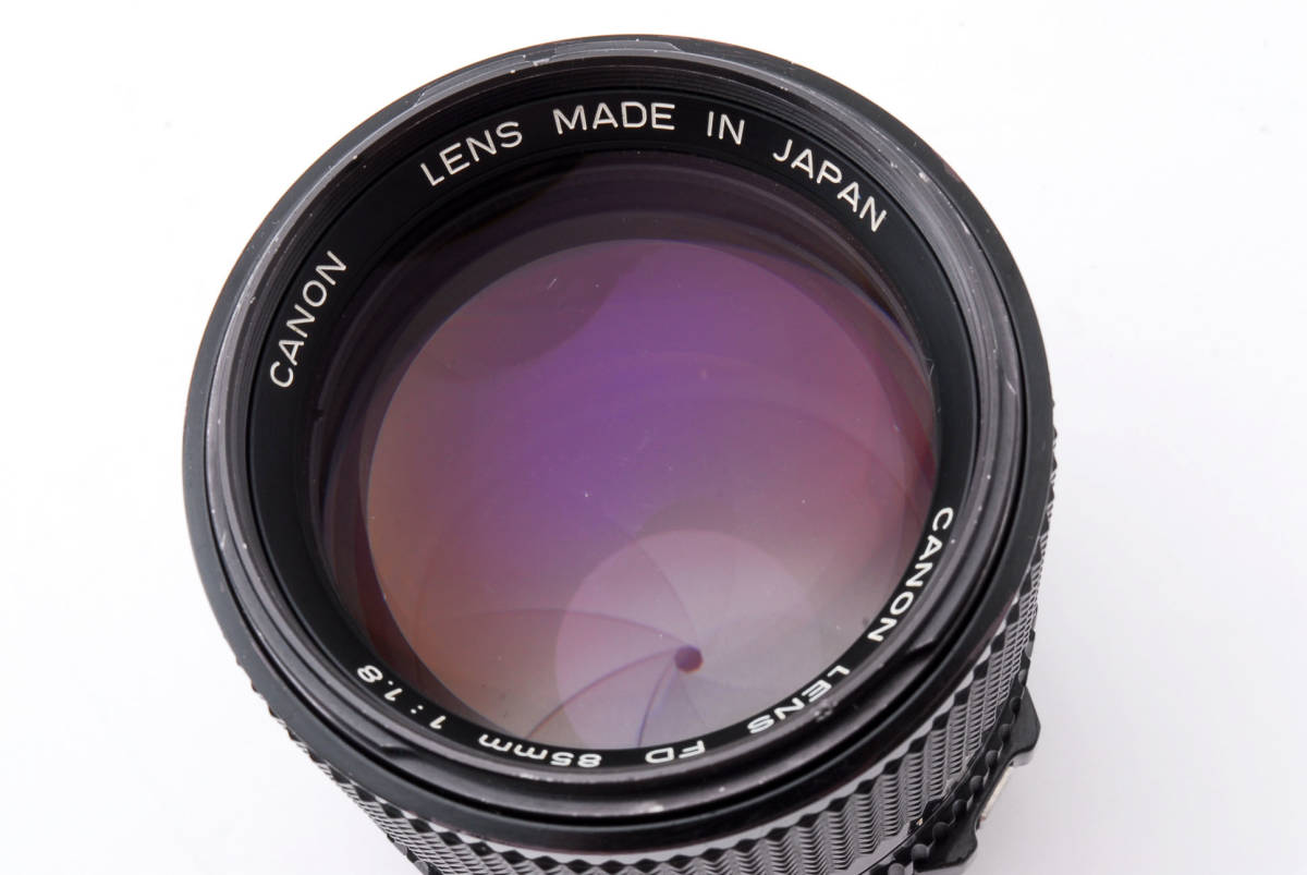★人気のレンズ★ Canon キャノン New FD NFD 85mm f1.8 60size 536279 F2.8 FD Canon 300mm カメラ用交換レンズ Yahoo!オークション