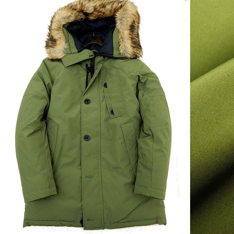 超激得，2026 THE NORTH FACE ノースフェイス 高保湿 PREMIUM GOOS DOWN エコファー ダウンジャケット ブルゾン ショートコート GRE 90/S 097 o0113_33(Sサイズ以下)｜売買されたオークション情報、yahooの商品情報をアー 男性用