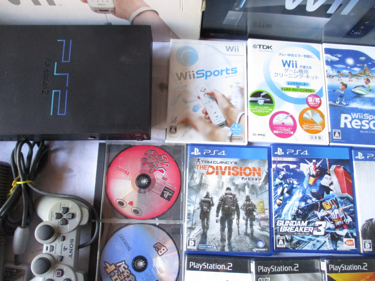 ◎PS4 PS3 PS2 Wii SFC 戦国無双 サイコブレイク ガンダム 龍が如く 他 本体 ソフト 大量 まとめ売り 57ZOZ_3