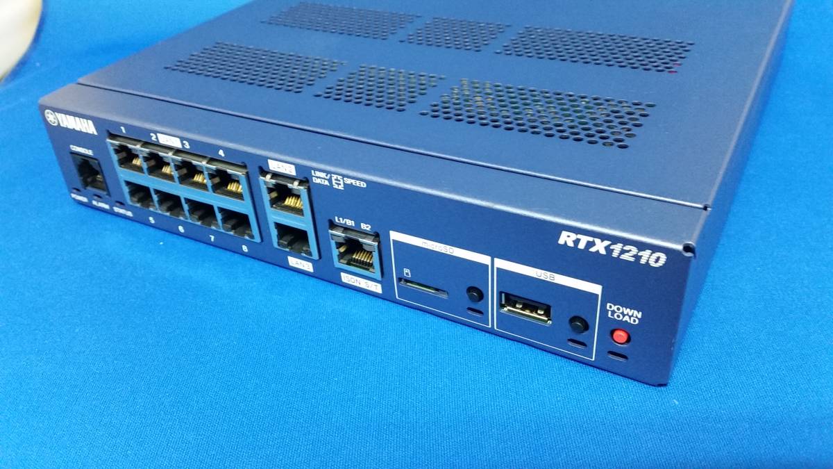 RTX1210 ギガアクセスVPNルーター YAMAHA ヤマハ 公式通販 | B43379 O 