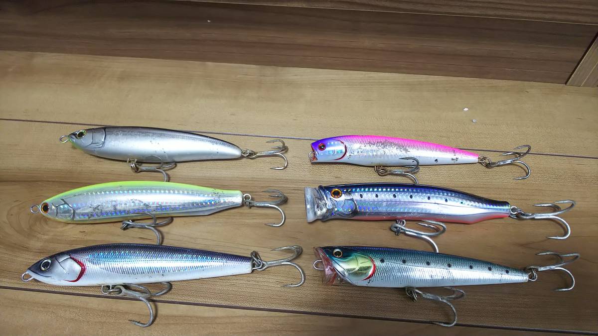 Tackle Daiwa他青物トップウォーター 6本セット メルカリ House トップ