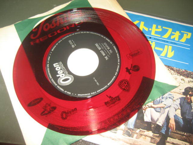 ビートルズ ● ザ ナイト ビフォア 赤盤 (OR-1430) オデオン赤盤/ビートルズ/ザ・ナイト・ビフォア