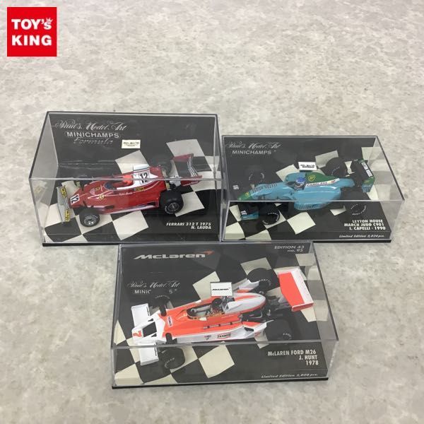 1円～ ミニチャンプス 1/43 マクラーレン フォード M26 1978 #7