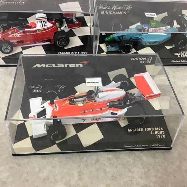 1円～ ミニチャンプス 1/43 マクラーレン フォード M26 1978 #7