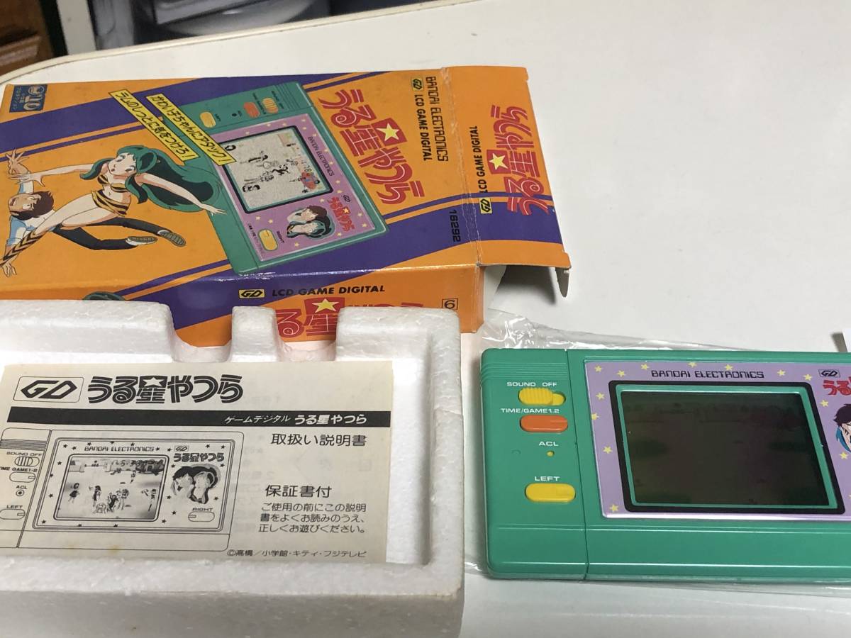 うる星やつら BANDAI LCD GAME LCDゲーム 当時物・動作確認済みうる星