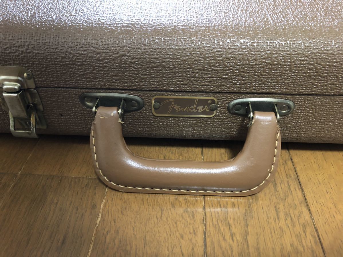 GM]Fender USA G&G社製 Brown Hard Case③ フェンダーUSA ブラウン