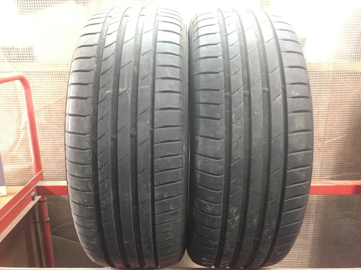 2本18年製良品バリ山!!215/55ZR17 クムホ ECSTA PS71 引取可B9172本18