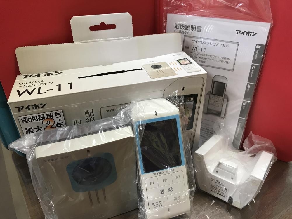 009▼未使用品▼アイホン ワイヤレステレビドアホン WL-11