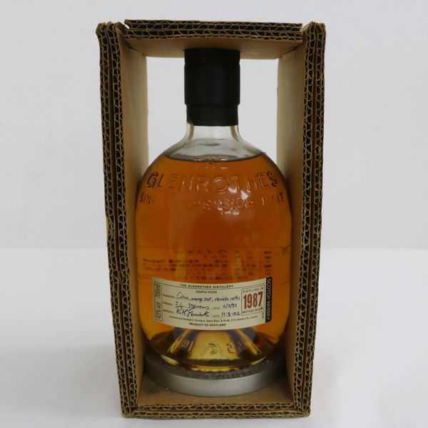 グレンロセス1987 700ml 43% ☆GLENROTHES（グレンロセス）1987 700ml T0A1463 グレンロセス1987