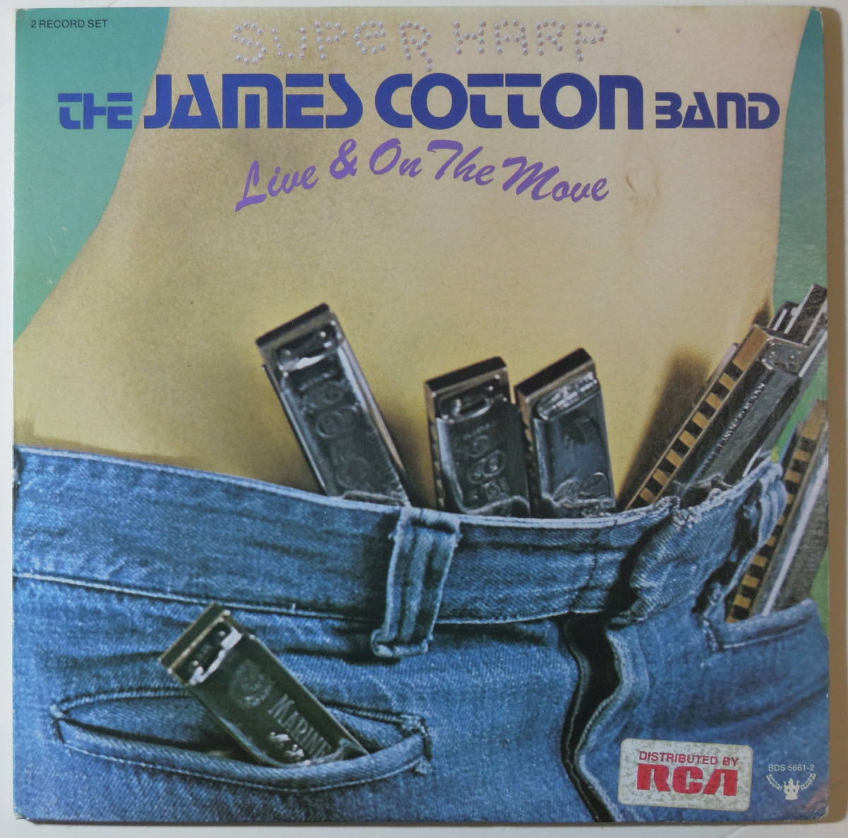 定番，セール James Cotton Live & On The Move US Original 2LP(ブルース)｜売買されたオークション情報、yahooの商品情報をアーカイブ公開 - オークファン ブルース