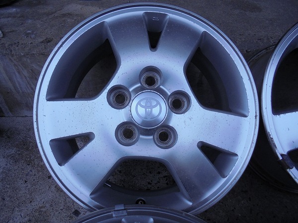 F579】 トヨタ純正 アルミホイール 4本セット!! 冬用などに♪ 6.0J +50 