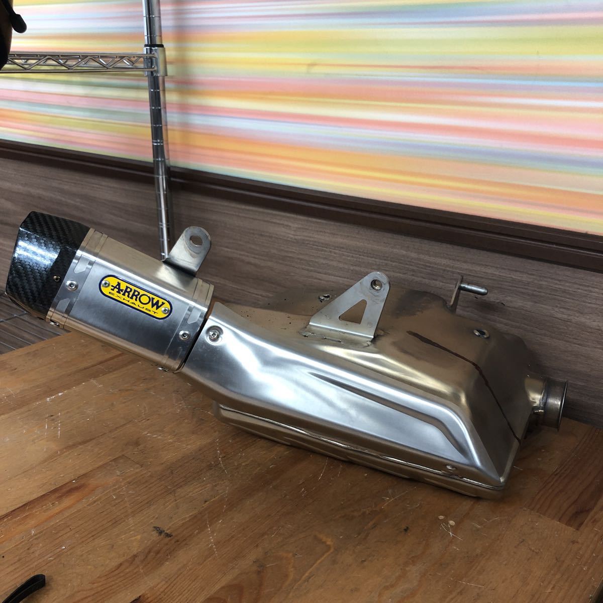 ストリートトリプル765 トライアンフストリートトリプル用Arrow純正