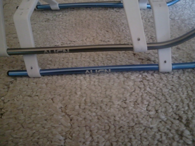 ＜中古＞ランディングスキッド　T-REX４５０PRO用　２個セット　値下げ再出品_2