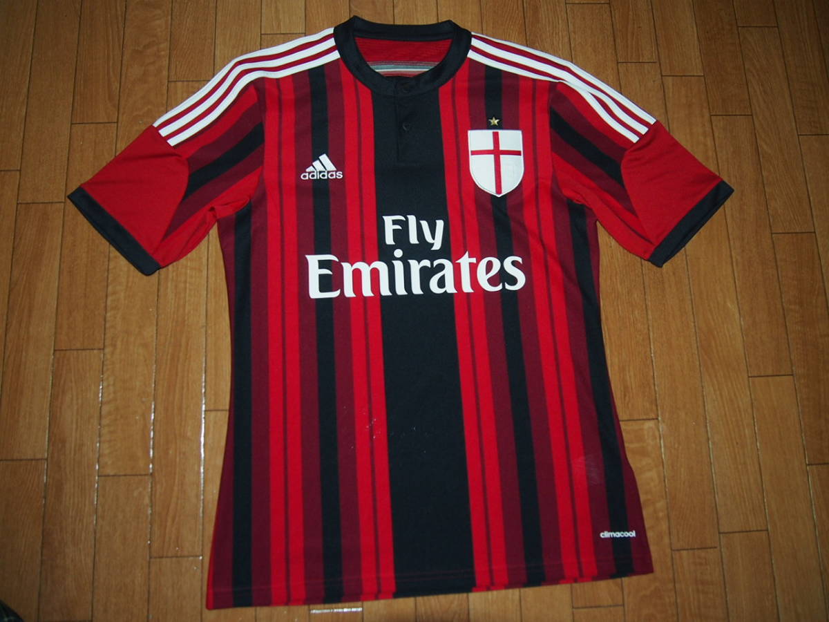大得価，新作登場 サイズ：Ｌ ADIDAS アディダス ACミラン AC MILAN 14-15/H ユニフォーム多数出品中(セリエA)｜売買されたオークション情報、yahooの商品情報をアーカイブ公開 - オークファン ユニフォーム