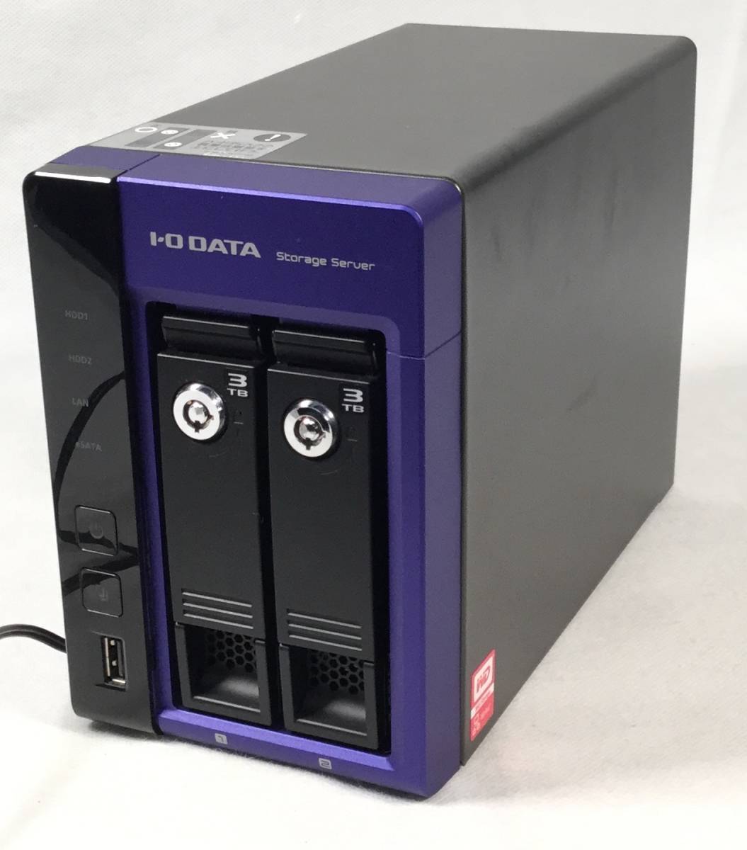 IO DATA アイ・オー・データ機器 NAS LAN DISK H HDL2-H2 2TB(1TB×2) 2