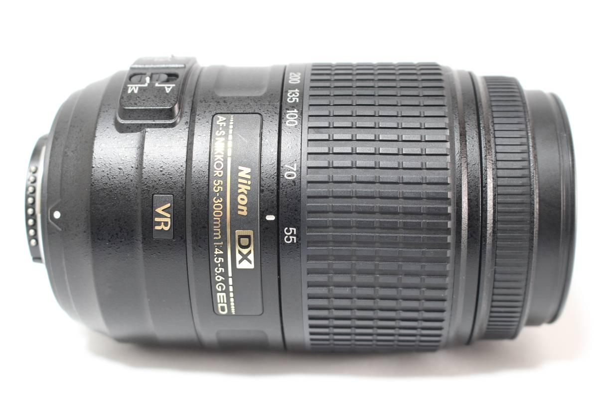 新品級◇Nikon ニコン AF-S DX NIKKOR 55-300mm F4.5-5.6G ED VR◇元箱 