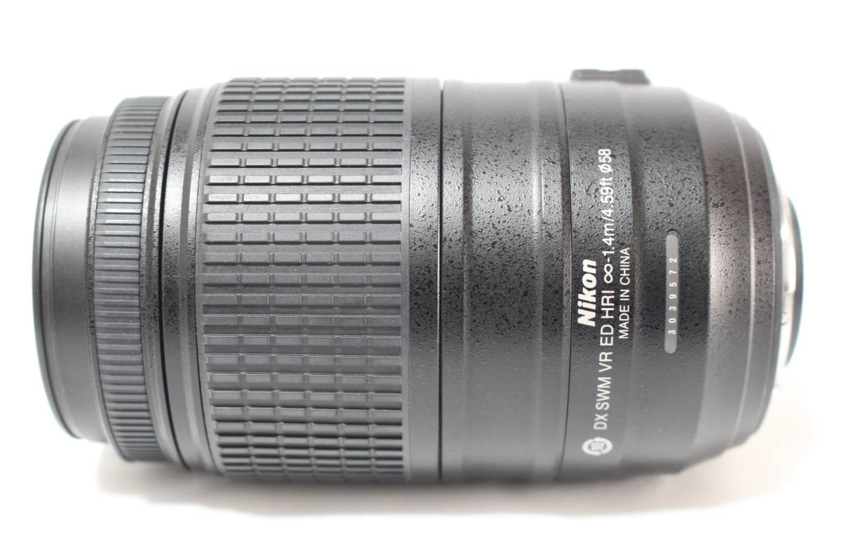 新品級◇Nikon ニコン AF-S DX NIKKOR 55-300mm F4.5-5.6G ED VR◇元箱 