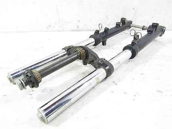 ZRX400 ZR400E 曲りなし 純正 フロントフォークSET 検※ ゼファー400 ZR400C Z400GP Z400FX GPZ400F ZX400A 60C04