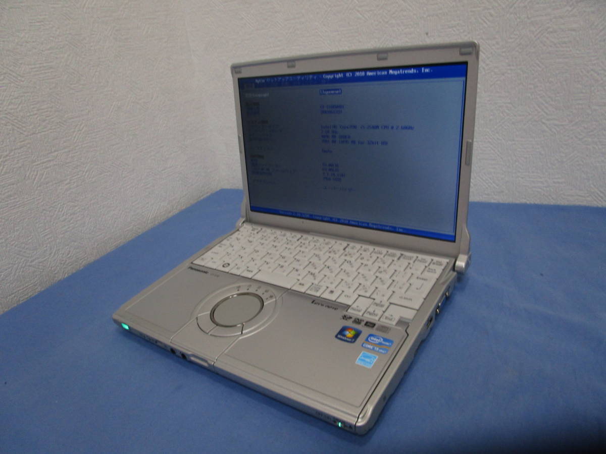 Panasonic Let's note CF-S10 Core Intel S10 2.50GHz Toughbook i5