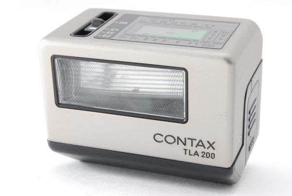 美品 コンタックス Contax TLA200 フラッシュ ケース/取説付（中古動作