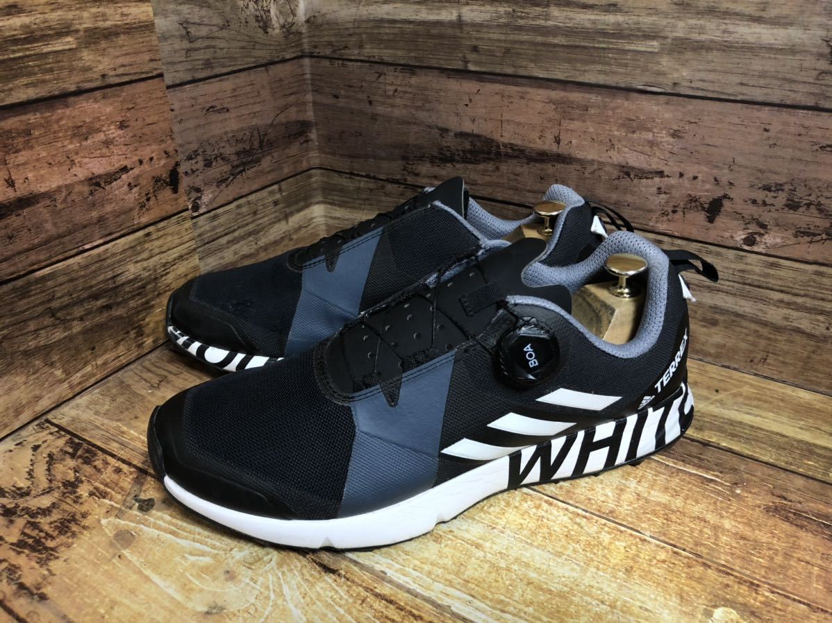 低価，HOT 衝撃プライス 最高傑作即 adidasアディダスOriginals TERREX 高級上質ダイヤル式トレッキングシューズ 黒/白 28cm表記(28.0cm)｜売買されたオークション情報、yahooの商品情報をアーカイブ公開 - オー 28.0cm