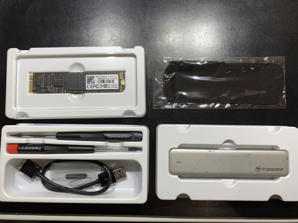 Transcend製 JetDrive 520(960GB) TS960GJDM520 MacBook Air Mid 2012