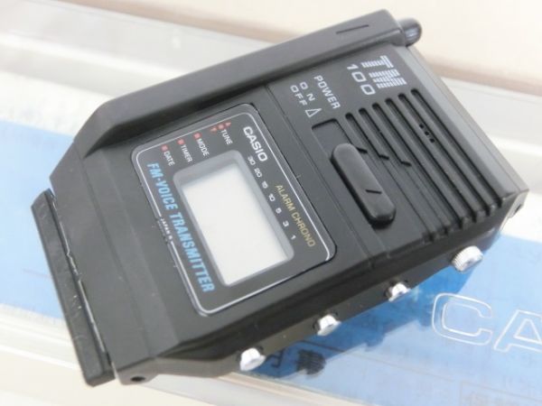 CASIO TM-100 Rare Casio TM 100 Radio Transmitter digital watch JDM