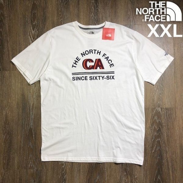 最新作，本物保証 売切 USA購入 正規 THE NORTH FACE ノースフェイス CAロゴ 半袖 Tシャツ 男女兼用 袖ロゴ 海外限定 XXL ホワイト 180902-13(半袖Tシャツ)｜売買されたオークション情報、yahooの商品情報をアーカイブ公 男性用
