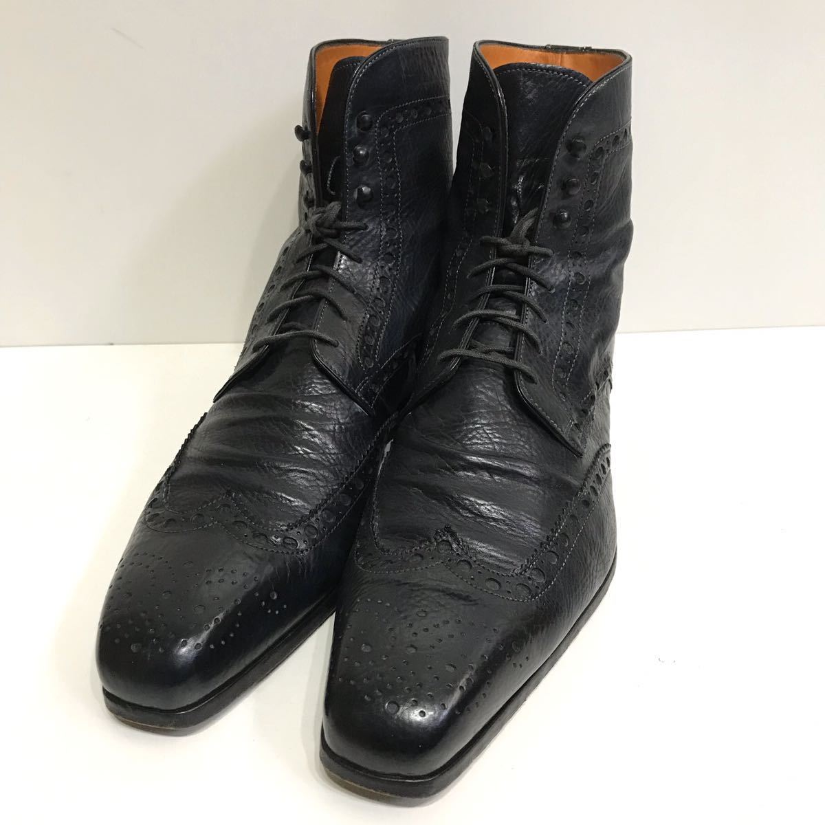 サントーニ Santoni メンズ ブーツ)の中古品 イタリア製 SANTONI(一般 