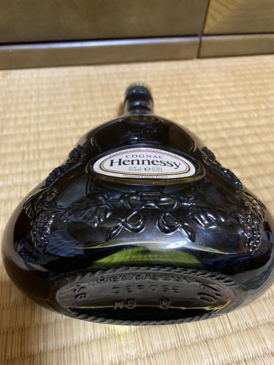 ヘネシーXO 古酒 金キャップ グリーンボトル コニャックHennessy 未