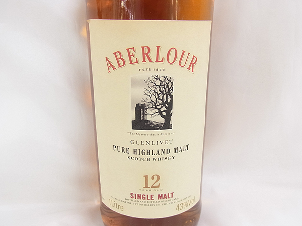 12年 ABERLOUR アベラワー 未開栓 古酒 VOHM 飲料 SHERRY CASK WHISKY
