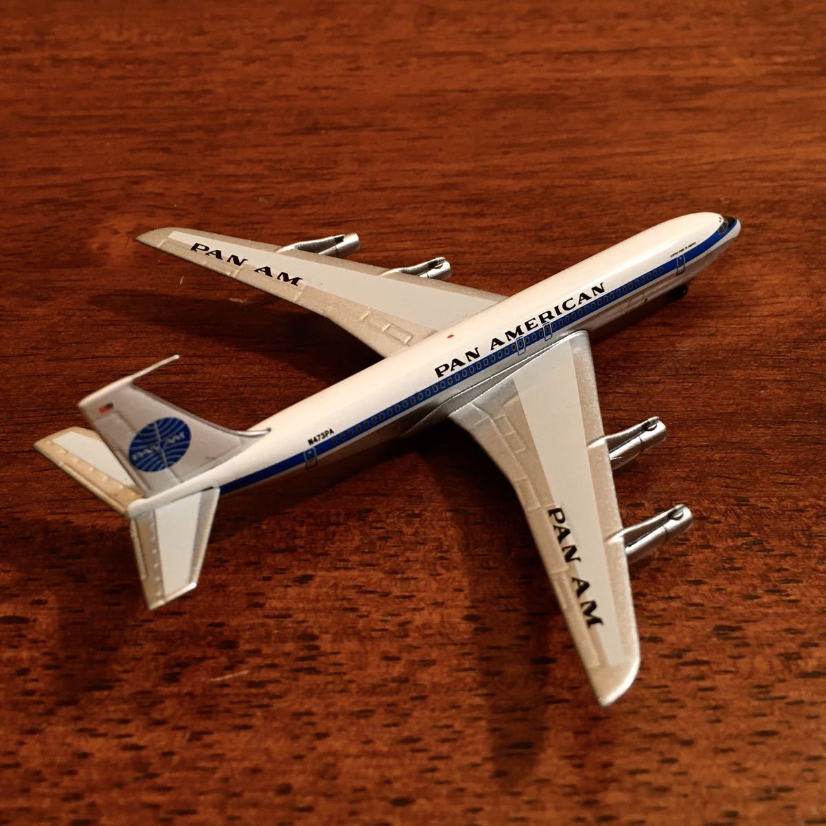 パンアメリカン航空 BIG BIRD Boeing707-320 1/500 飛行機模型 PANAM
