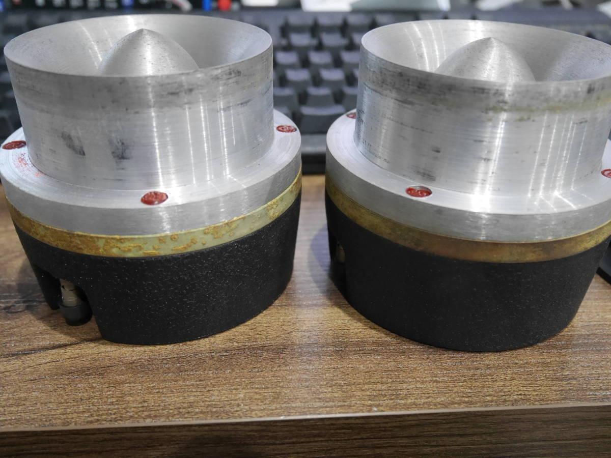 075 JBL ペア 馬蹄型 ホーン型ツイーター 初期型 赤封印 8Ω 0 Yahoo