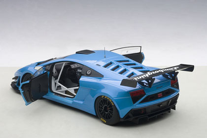 オートアート 1/18 ランボルギーニ ガヤルド GT3 FL2 2013 (ブルー)