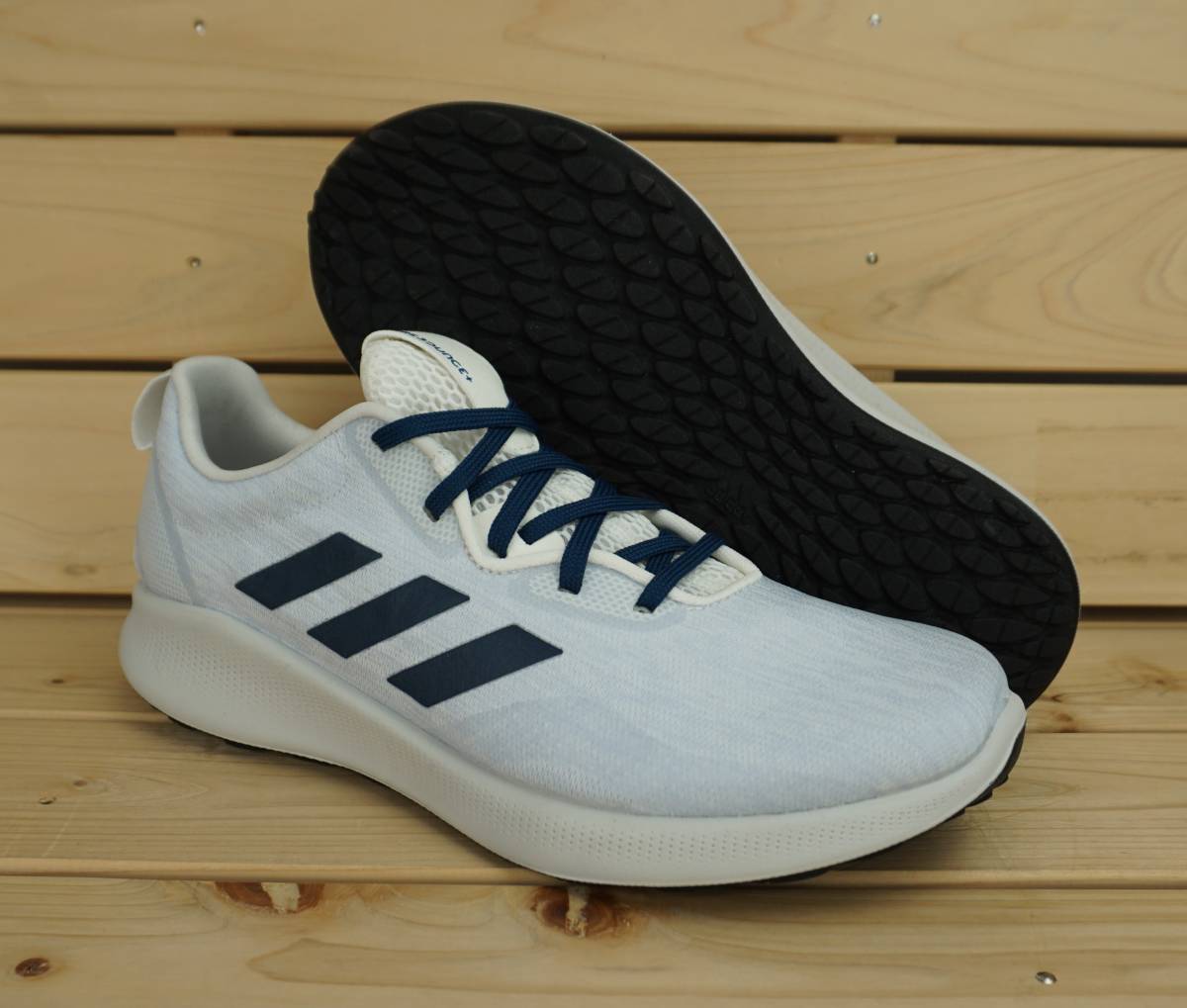 お買い得，安い アディダス ピュアバウンス＋ ストリート 26cm クラウドホワイト/レジェンドマリン adidas purebounce+ street ランニングシューズ(26.0cm)｜売買されたオークション情報、yahooの商品情報をアーカイブ 26.0cm
