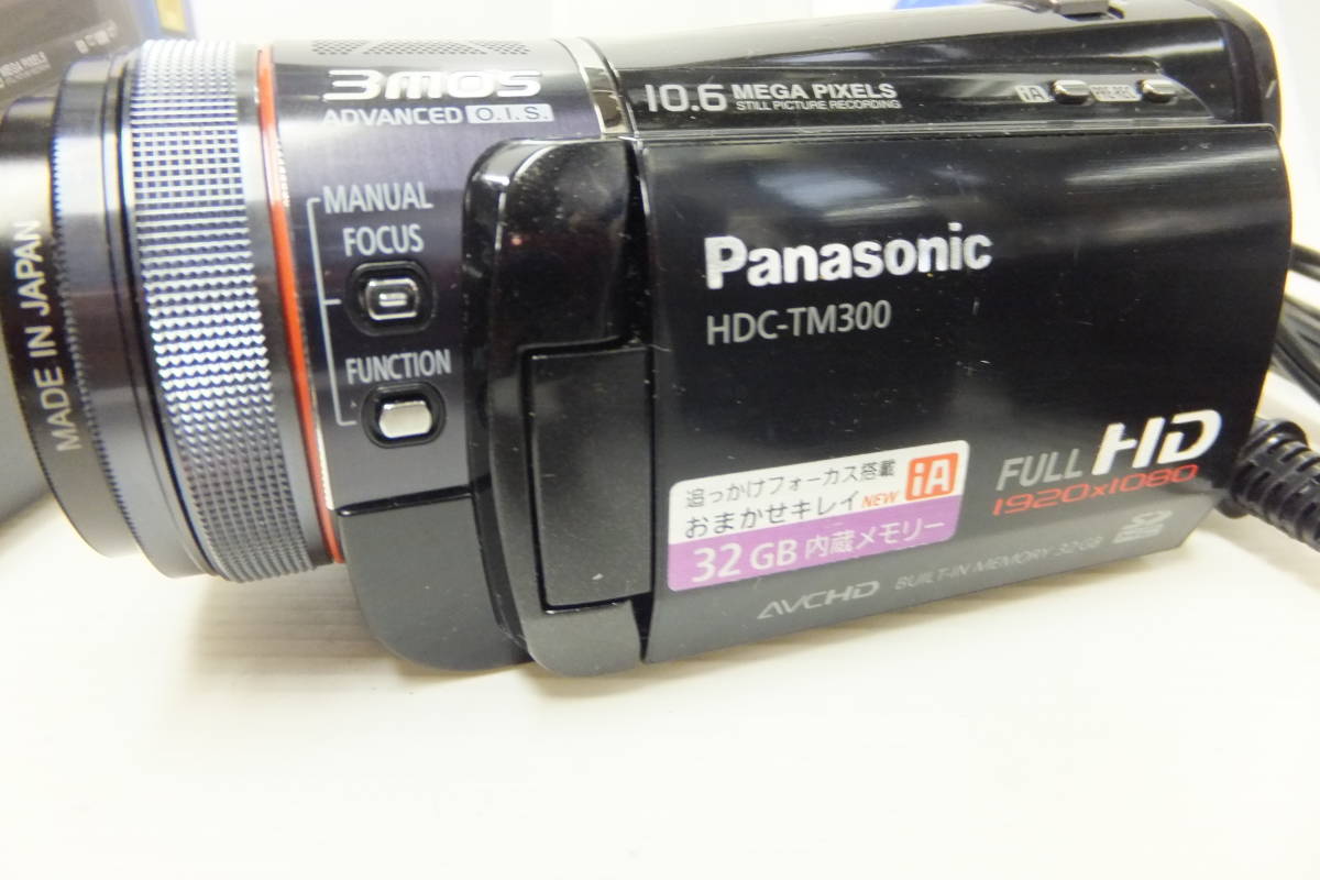 ビデオ カメラ ☆ Panasonic HDC-TM300 2009年 Panasonic HDC-TM300-K