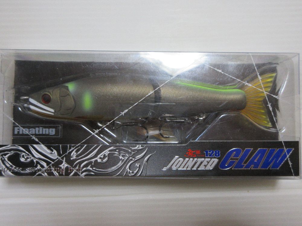 全国無料，高品質 ガンクラフト ジョインテッドクロー 128 F /f06(ビッグベイト)｜売買されたオークション情報、yahooの商品情報をアーカイブ公開 - オークファン 淡水