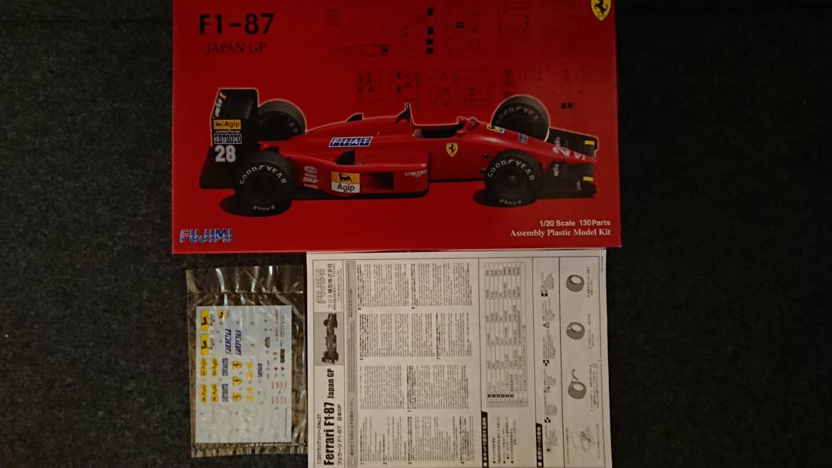 限定SALE，人気 フジミ 1/20 グランプリシリーズ NO.27 フェラーリ F1-87 日本GP(フォーミュラ)｜売買されたオークション情報、yahooの商品情報をアーカイブ公開 - オークファン フォーミュラ