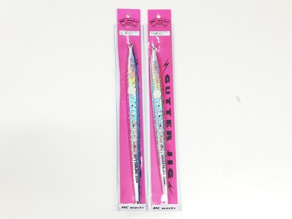 定番人気，セール MCワークス GUTTER JIG ガタージグ レギュラー 220g 2本セット ②(メタルジグ)｜売買されたオークション情報、yahooの商品情報をアーカイブ公開 - オークファン 海水