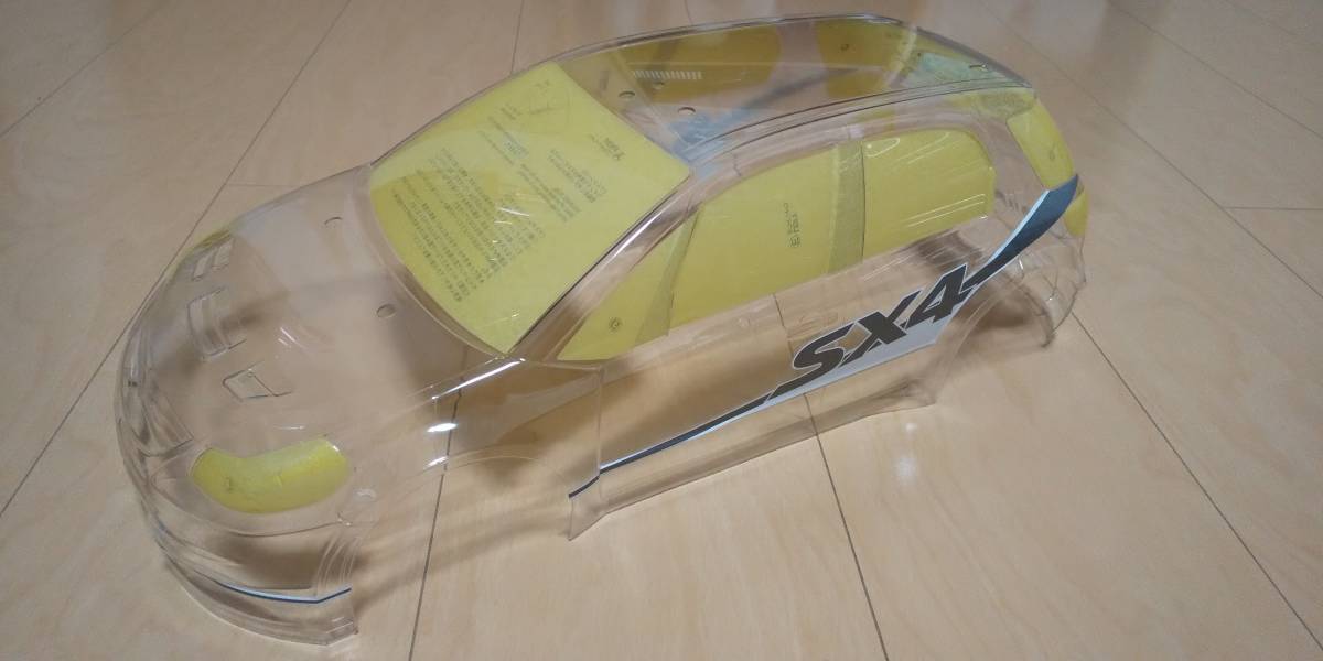 【新品未使用】TAMIYA　SX4WRC　ボディ　カット済み