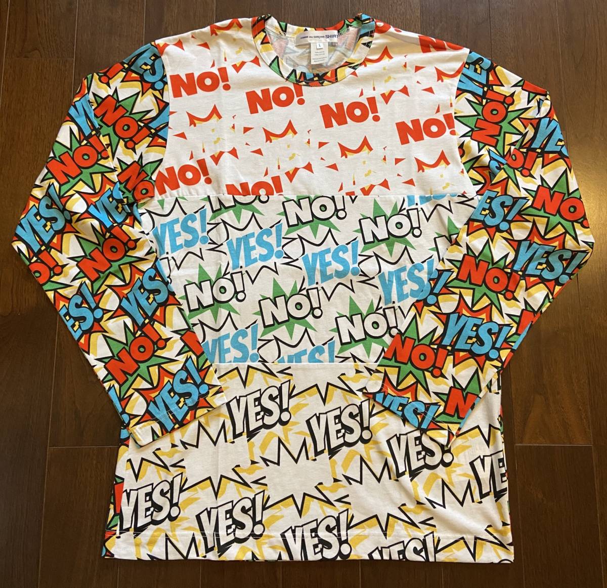 新品 Lサイズ Comme des Garcons SHIRT コムデギャルソン シャツ Long 