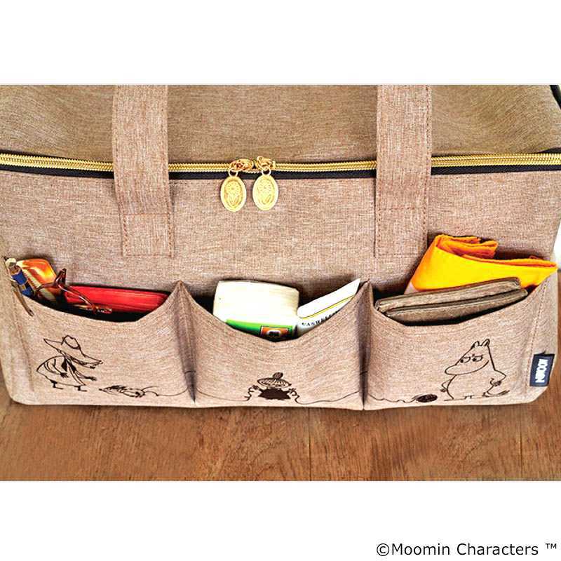 *AKMS* moomin ムーミン　マルチに使えるBIGなピクニックバッグ BOOK ショルダーバッグ マザーズバッグ　トート ブック　BOOK 宝島社_5