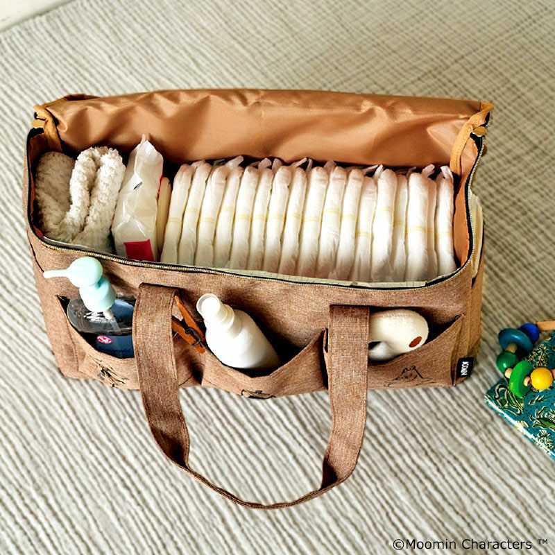 *AKMS* moomin ムーミン　マルチに使えるBIGなピクニックバッグ BOOK ショルダーバッグ マザーズバッグ　トート ブック　BOOK 宝島社_6