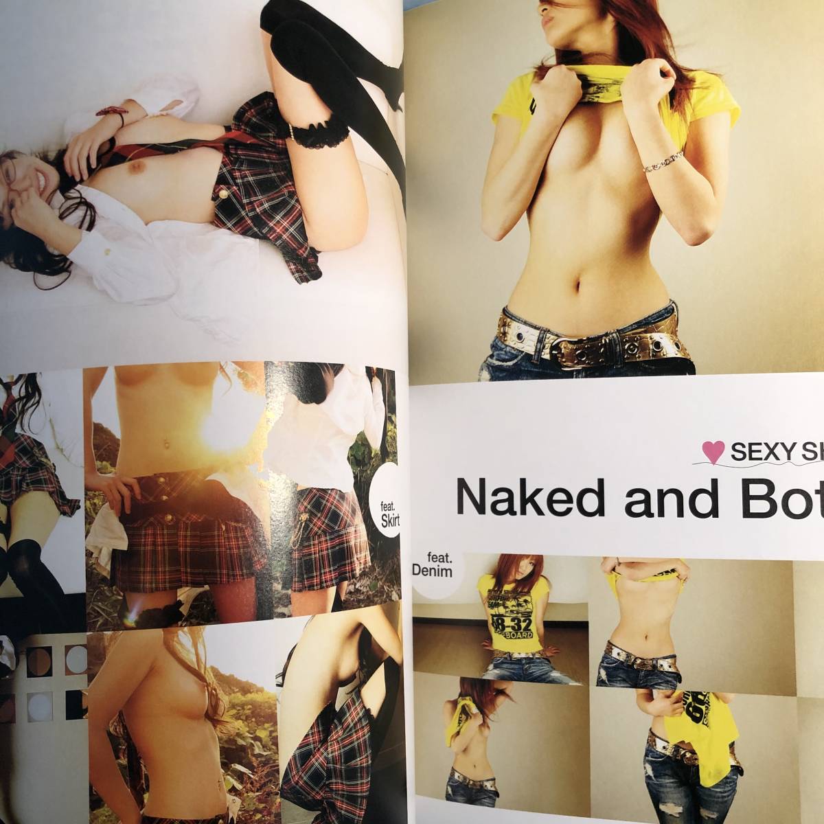 【おしゃれヌード3冊組】スマートガールズ smartgirls 「01」&「復活版」(ちんかめ 藤井リナ) &「アカルイハダカ」_4